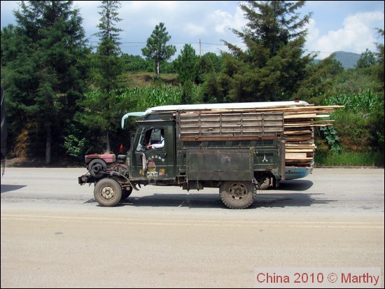 Vervoer in Lijiang 